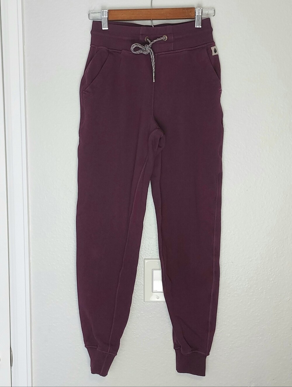 Stio Whitebark French Terry Jogger Sweatpants Purple XS